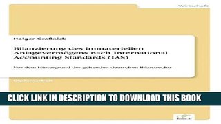 [PDF] Bilanzierung des immateriellen AnlagevermÃ¶gens nach International Accounting Standards