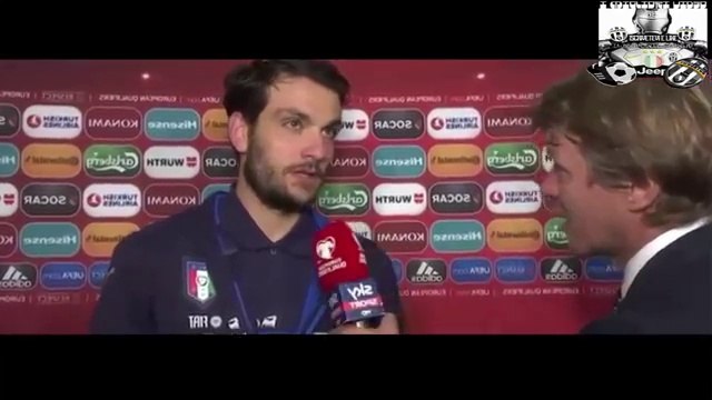 Intervista a Parolo CON LEONARDO VENTURA VOTO5 E I GIOVANI..- post Macedonia Italia 2 3 09_10_16 -