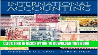[PDF] International Accounting 7th (seventh) edition Text Only Popular Collection