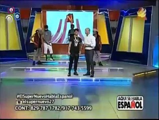 Las declaraciones del super nuevo en el programa "Aqui se habla español"