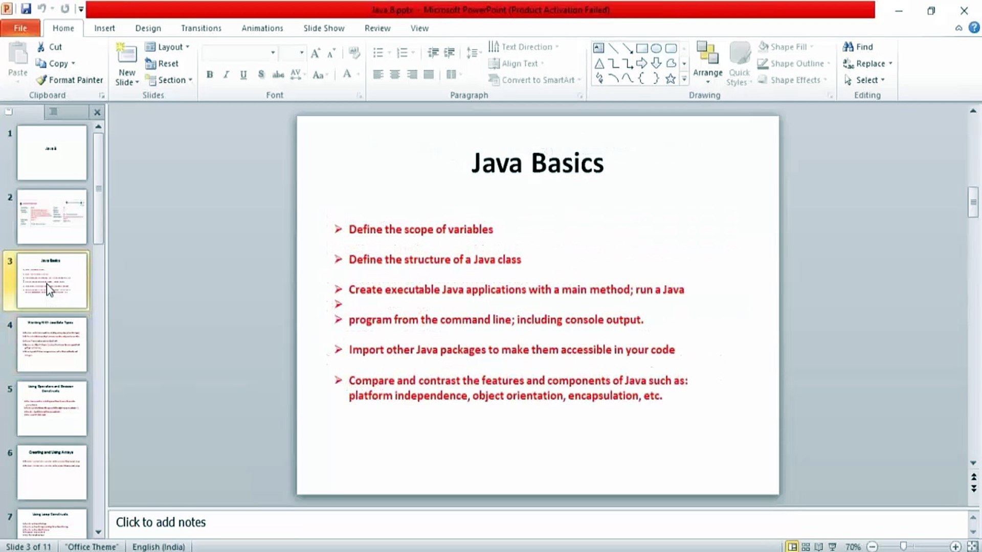 Oracle Java SE (Working with Java Data Types)MVA