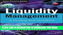 New Book Liquidity Management: A Funding Risk Handbook