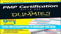 Collection Book PMP Certification All-in-One For Dummies