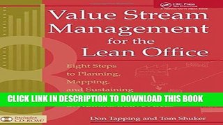 Collection Book Value Stream Management for the Lean Office: Eight Steps to Planning, Mapping,
