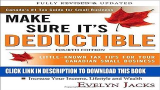 Collection Book Make Sure It s Deductible, Fourth Edition