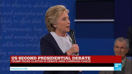 US Presidential Debate: Clinton asks Trump to release his tax returns