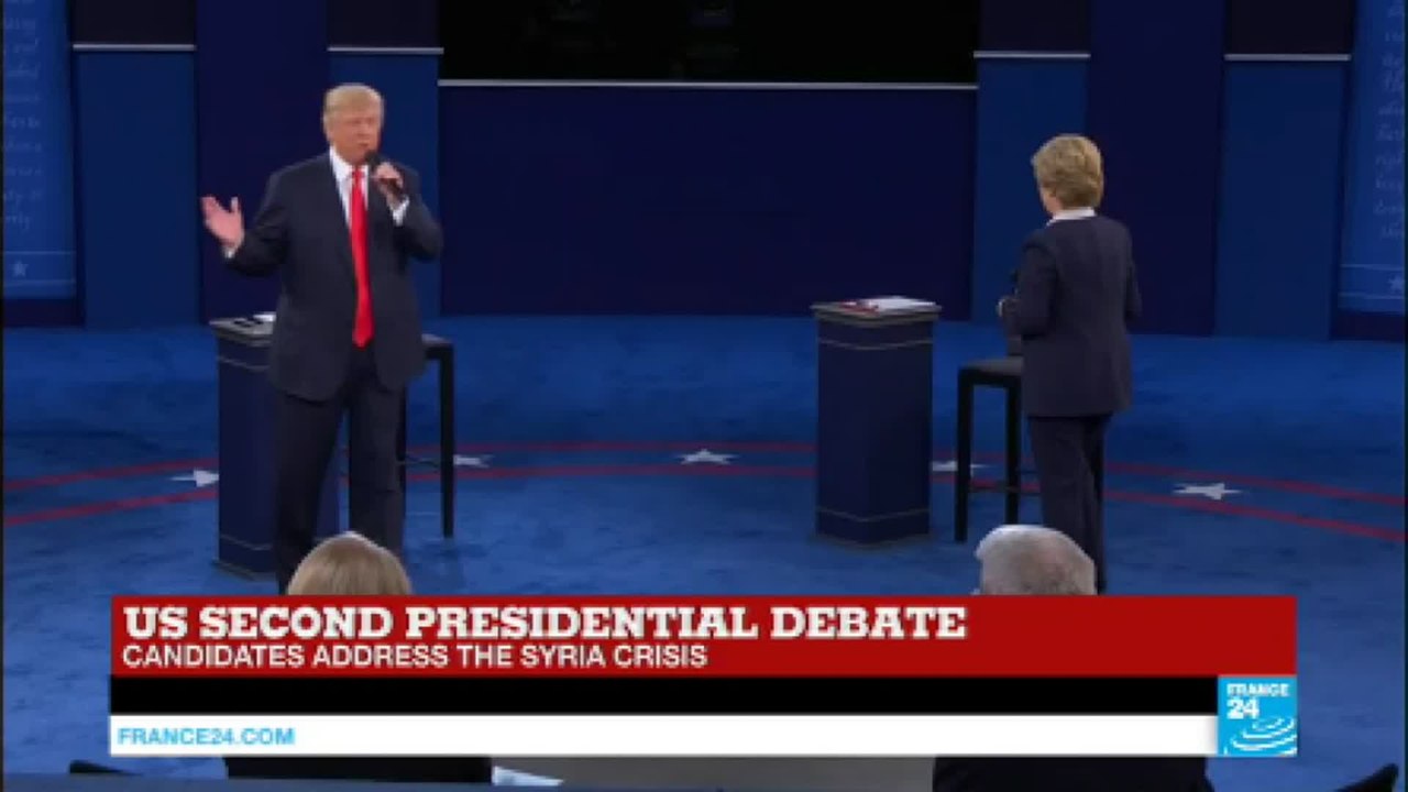 US Presidential Debate: Donald Trump addresses Syria, Iraq crisis