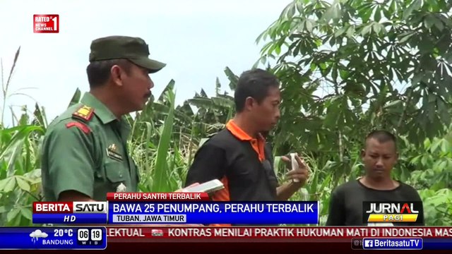 Kasus Perahu Terbalik di Sungai Bengawan Solo Jadi Pelajaran