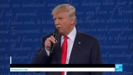Donald Trump : "Bill Clinton a fait pire que moi avec les femmes, a été abusif !"