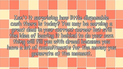 How Can I Start A Business When I Have Little Disposable Cash?