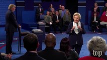 The second Clinton-Trump presidential debate, in three minutes