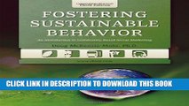 Collection Book Fostering Sustainable Behavior: An Introduction to Community-Based Social Marketing