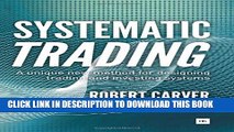 New Book Systematic Trading: A unique new method for designing trading and investing systems