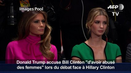 Donald Trump accuse Bill Clinton "d'avoir abusé des femmes"