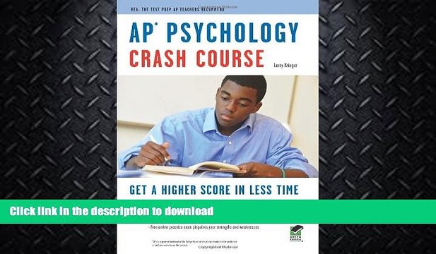 FAVORITE BOOK APÂ® Psychology Crash Course Book + Online (Advanced Placement (AP) Crash Course)
