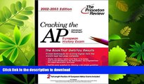 READ  Cracking the AP European History, 2002-2003 Edition (College Test Prep) FULL ONLINE