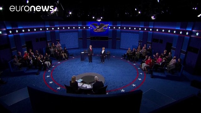 دومین مناظرۀ نامزدهای ریاست جمهوری آمریکا برگزار شد