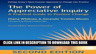 New Book The Power of Appreciative Inquiry: A Practical Guide to Positive Change