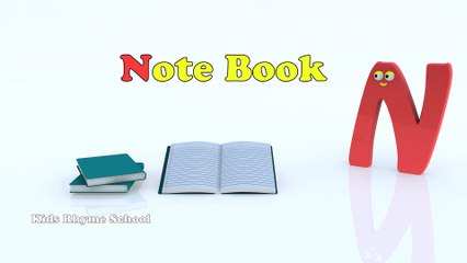 Phonics for children │ Words with alphabet N│ #Nfornumbers│ Kids Rhymes and Videos