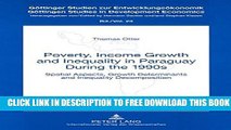 [PDF] Poverty, Income Growth and Inequality in Paraguay During the 1990s: Spatial Aspects, Growth
