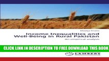 [PDF] Income Inequalities and Well-Being in Rural Pakistan: An empirical analysis Popular Colection