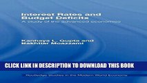 [PDF] Interest Rates and Budget Deficits: A Study of the Advanced Economies (Routledge Studies in