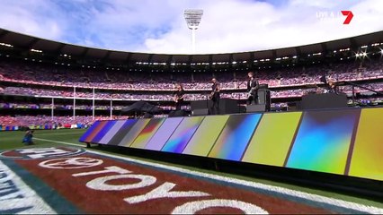 Sting performing live at AFL Grand Final 2016 Full HD