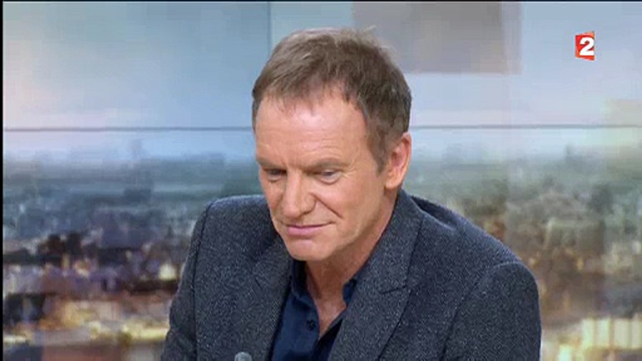 Sting ne soutenait pas le Brexit et se sent toujours Européen, ses confessions face à Laurent Delahousse - Regardez