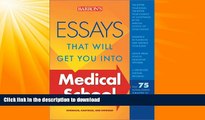 READ  Essays That Will Get You into Medical School (Essays That Will Get You Into...Series)