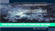 New Book Econophysics of Order-driven Markets (New Economic Windows)