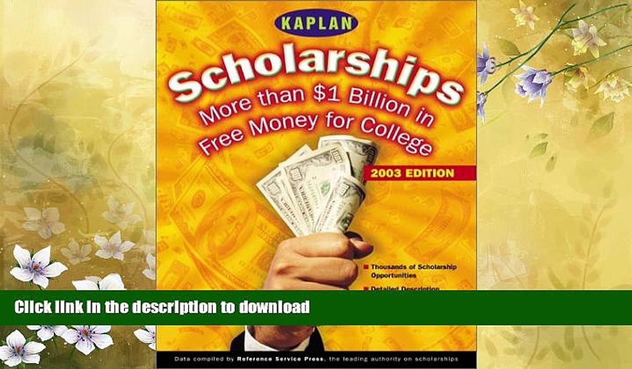 READ  Kaplan Scholarships 2003 FULL ONLINE
