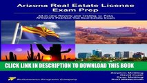 New Book Arizona Real Estate License Exam Prep: All-in-One Review and Testing to Pass Arizona s