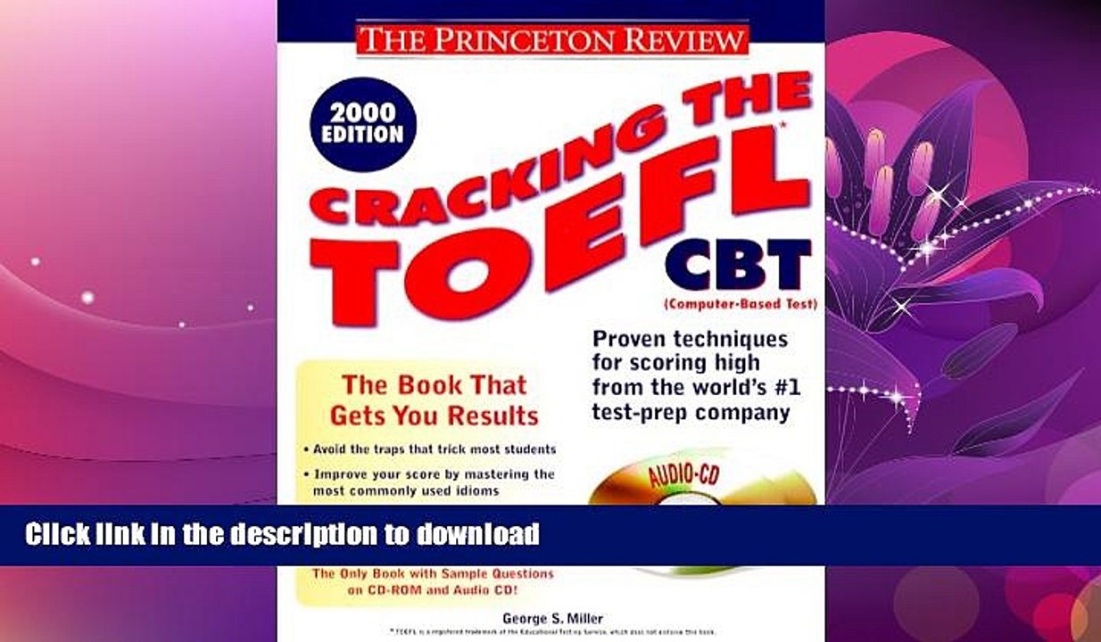 READ  Cracking the TOEFL CBT with CD-ROM, 2000 Edition FULL ONLINE
