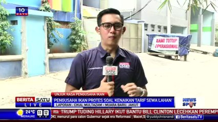 Pengusaha Ikan Protes Kenaikan Sewa Lahan