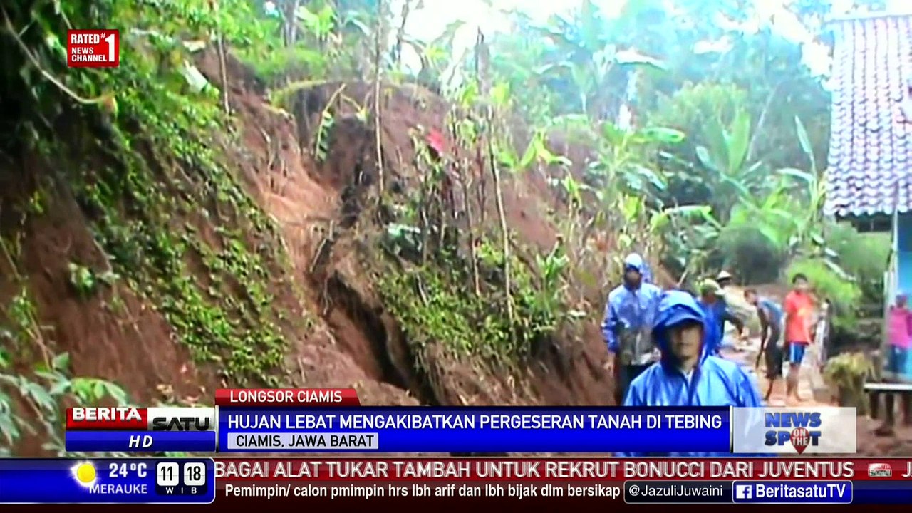 Longsor Melanda Ciamis