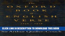 [PDF] The Oxford Book of English Verse, 1250-1918 Popular Colection