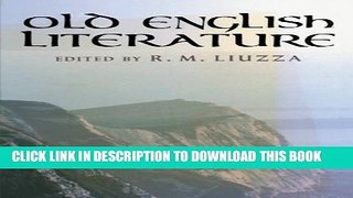 [PDF] Old English Literature: Critical Essays Popular Collection