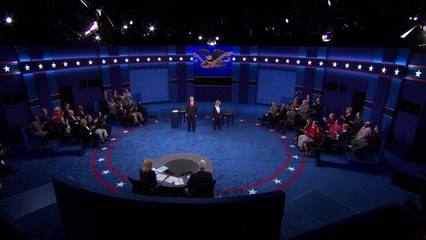 Harte Bandagen beim zweiten TV-Duell Clinton-Trump