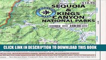 New Book Sequoia   Kings Canyon National parks recreation map (Tom Harrison Maps)