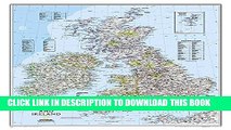 New Book Britain and Ireland Wall Map (tubed) British Isles
