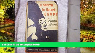 Big Deals  A Search in Secret Egypt  Full Read Most Wanted