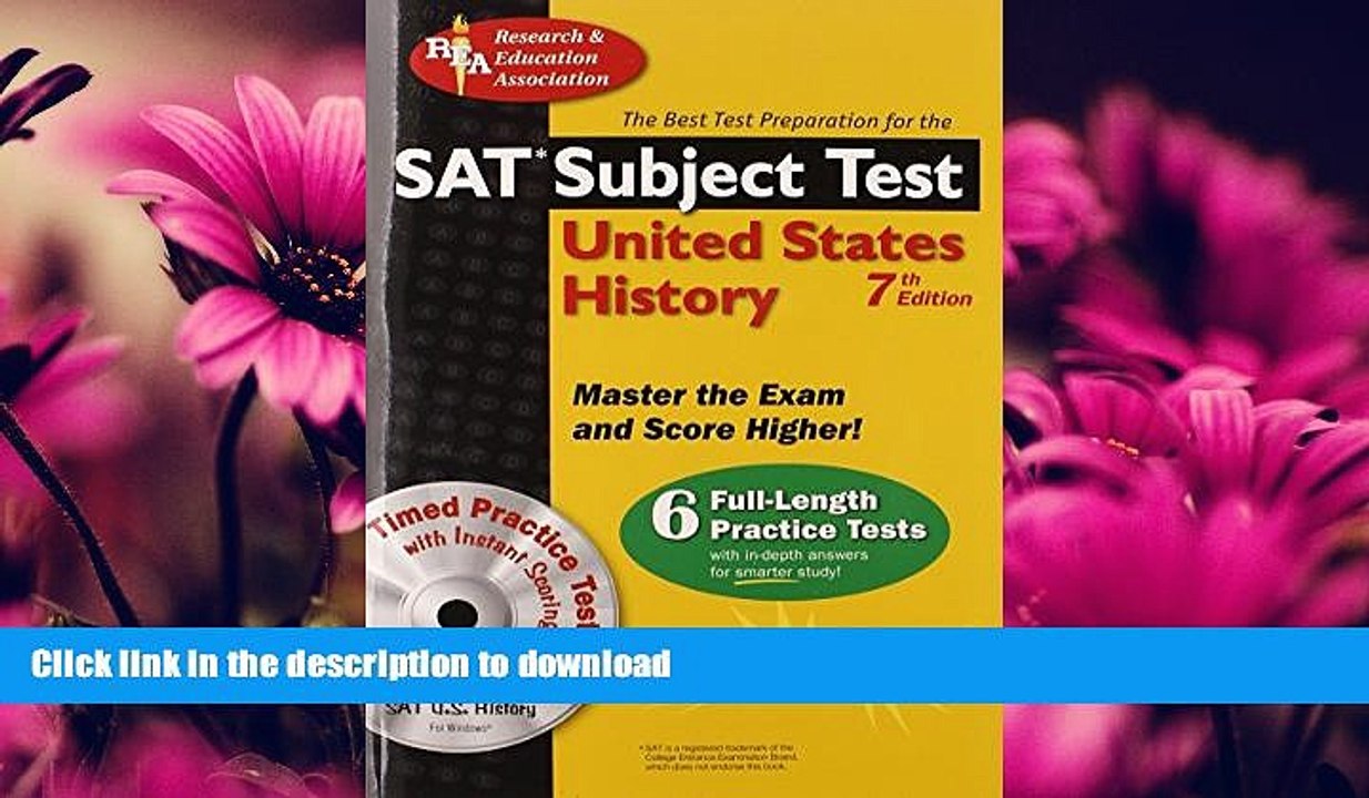 READ  SAT Subject Testâ„¢: United States History w/CD (SAT PSAT ACT (College Admission) Prep)