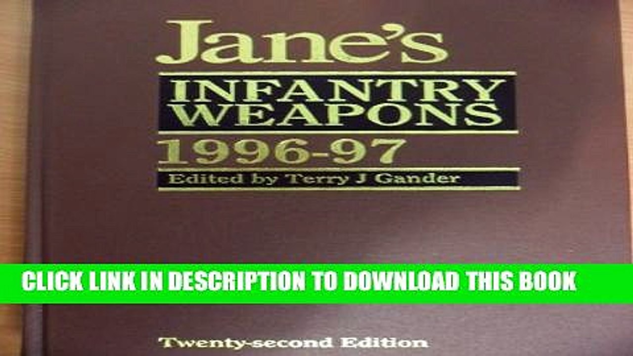 [PDF] Jane s Infantry Weapons 1996-97 (Jane s Weapon Systems Infantry) Popular Colection