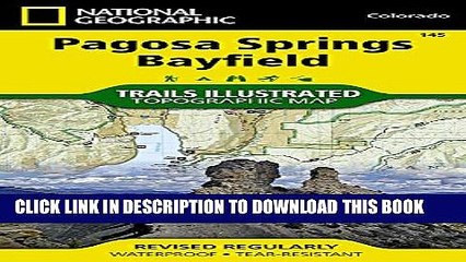 Collection Book Pagosa Springs, Bayfield (National Geographic Trails Illustrated Map)