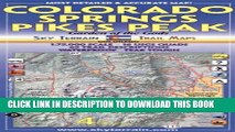 New Book Colorado Springs   Pikes Peak Trail Map 4th Edition