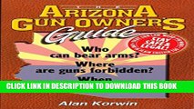 New Book The Arizona Gun Owner s Guide - Edition 26