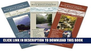New Book Detailed Guidemap to the Blue Ridge Parkway   Surrounding Area Complete Set (Southern,