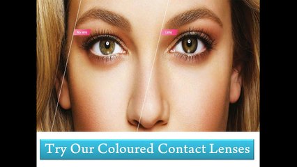 Try Our Coloured Contact Lenses