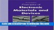 Collection Book Principles of Electronic Materials and Devices with CD-ROM