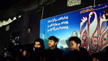 Nadeem Sarwar Live Reciting Noha | Shab e Bedari - Hussain Hazara Goth